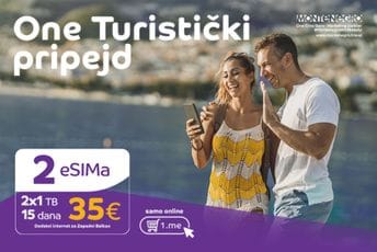 “One for Two” i ljeto za dvoje: 2 eSIM kartice, 1T po korisniku, samo 35 eura!
