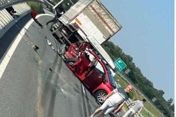 Teška nesreća na auto-putu u Srbiji: Poginuli muškarac i beba