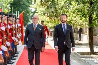 (VIDEO) Alar Karis na Cetinju, dočekan uz najviše počasti
