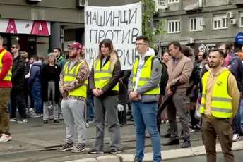 Policija prvi put legitimisala studente tokom 16 minuta tišine