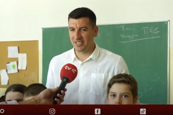 Kapiten Budućnosti mališanima govorio o tome kako se voli svoj klub