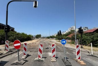 Mašković: Ulica Vojislavljevića potpuno pusta, nema ni radnika ni mašina