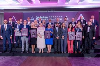 Dodijeljene Top Business Montenegro Awards 2025; Burzan-Nikolić: Danas „održivo“ znači prepoznati da je uloga biznisa veća od profita
