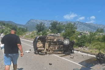 U udesu kod Bogetića poginula ženska osoba, muškarac teško povrijeđen