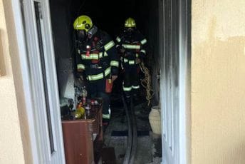 Gorjela kuća u Tivtu, povrijeđena jedna osoba