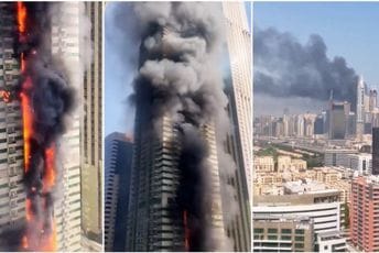 (VIDEO) Ogroman požar zahvatio neboder u Dubaiju, evakuisani stanari sa 67 spratova