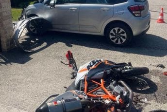Bijelo Polje: Motociklista teže povrijeđen u nezgodi