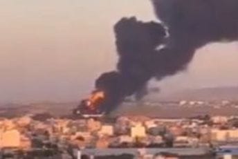 Gust dim kulja sa aerodroma u Teheranu (VIDEO)