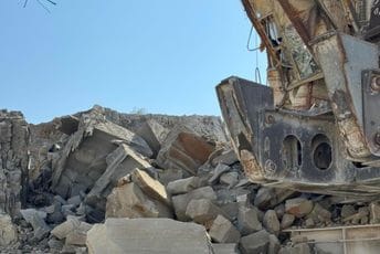 Incident na kopu Potrlica Rudnika uglja Pljevlja: Etaža se obrušila na bager
