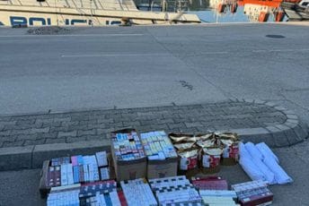 Policija od Beranca i Ulcinjanina oduzela cigarete i duvan vrijedne oko 19.000 eura