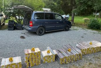Policija od Beranca i Ulcinjanina oduzela cigarete i duvan vrijedne oko 19.000 eura