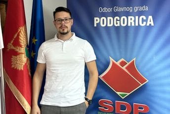 Milan Čuljković novi predsjednik Foruma mladih SDP Podgorica