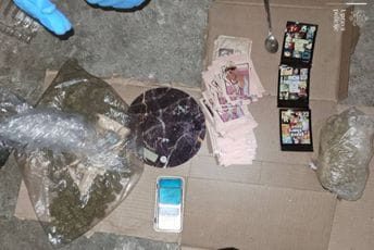 Krivična prijava protiv Podgoričanina: Policija mu pronašla pola kilograma marihuane i novac
