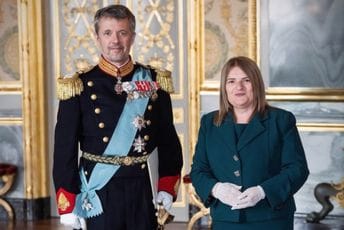 Radović predala akreditivna pisma danskom kralju