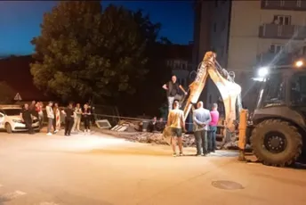 Pljevlja: U Omladinskoj srušena zaštitna ograda, izvođač radova podnio prijavu