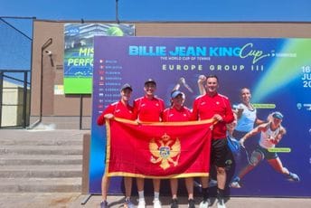 Crnogorske teniserke pobjedom zaključile nastup na BJKC