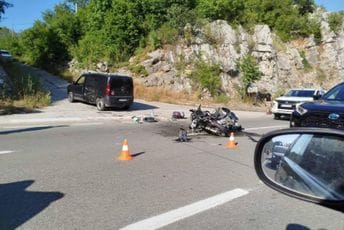 Udes na putu Podgorica-Cetinje, ima povrijeđenih