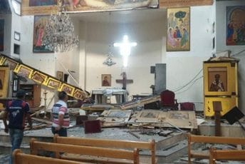 Eksplozija u crkvi: Sumnja se da se bombaš samoubica raznio u Damasku