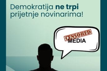 CGO: Bogdanovićeva prijeteća retorika ugrožava bezbjednost novinara, ministarka Vujović da stane u odbranu medija