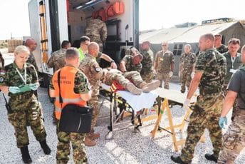 Vojnici pružili pomoć povrijeđenima u saobraćajnoj nesreći kod Nikšića