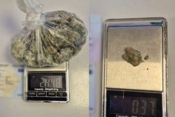 Ulcinj: Na prelazu Sukobin od kosovskih državljana oduzeta marihuana, protiv dvije osobe podnijeta prekršajna prijava
