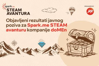 Rezultati javnog poziva za Spark.me STEAM avanturu kompanije doMEn