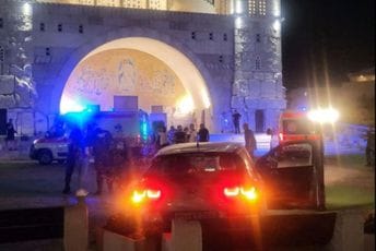 (VIDEO) Uznemirujuće: Pogledajte snimak incidenta ispred hrama u Podgorici