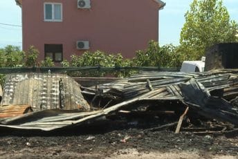 Zeta: Vatra progutala višegodišnji rad i trud porodice Milikić, požar bez posla ostavio 15 radnika