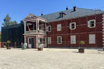 Cetinje: Počela sanacija krova Dvora kralja Nikole