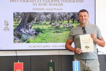 Senad Petović iz Bara napravio najljepšu fotografiju na temu masline