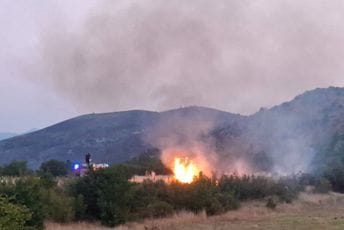 Požari u Podgorici ne jenjavaju: Opet gorjelo u Donjim Kokotima