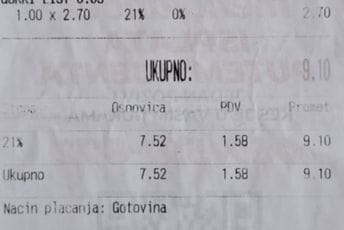 Akcija „Bar-Kod“: Službenici policije i Poreske uprave zatvorili više ugostiteljskih objekata u Podgorici u kojima je otkriveno izdavanje falsifikovanih računa