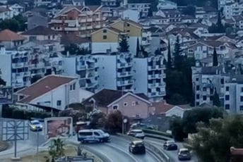 Igalo: U saobraćajnoj nezgodi teško povrijeđen motociklista
