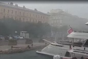 Olujno nevrijeme zahvatilo dio Hrvatske: U Rijeci opšti potop, vatrogasci zatrpani pozivima