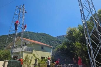 CEDIS: Sjutra uključivanje dalekovoda 35 kV Gradiošnica-Tivat