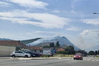 Pogašeni požari oko Podgorice: Buktalo na sve strane, gorio i objekat - spriječene teže posljedice