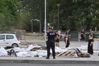 Beograd: Vjetar oduvao dio 'ćacilenda'
