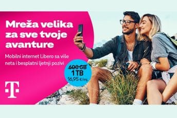 Mreža velika za sve tvoje avanture - mobilni internet Libero sa više neta i neograničeni ljetnji pozivi