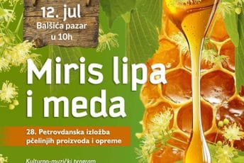 Cetinje: Tradicionalna manifestacija "Miris lipa i meda" 12. jula na Balšića pazaru