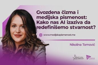Gvozdena čizma i medijska pismenost: Kako nas AI izaziva da redefinišemo stvarnost?