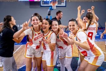 Kakav uspjeh: Crnogorske juniorke su u četvrtfinalu Eurobasketa