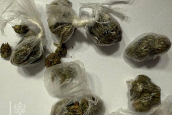 Tivat: Kod devetnaestogodišnjeg Podgoričanina pronađena marihuana namijenjena prodaji