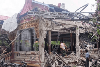 Bombardovan hram u Mjanmaru: Poginule najmanje 23 osobe