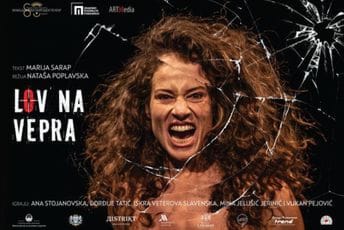 "Lov na vepra" Marije Sarap premijerno u subotu na Skopskom ljetu; Vujović: Dokaz da pozorište može biti most koji nas spaja