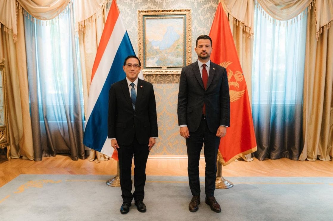 Milatović primio akreditivna pisma ambasadora Australije, Južnoafričke Republike, Tajlanda i Kirgistana