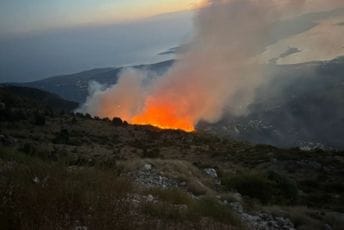 Vatra je izmakla kontroli: Požar na Lovćenu