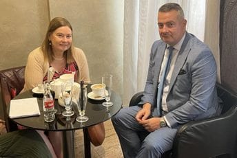 Vuksanović na kafi s Rajzing Rajnke o položaju Hrvata u Crnoj Gori