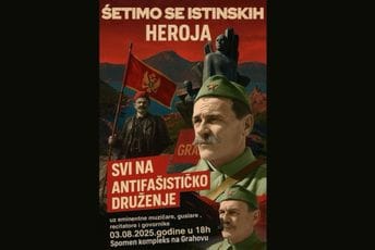U nedjelju 3. avgusta u 18 sati antifašističko druženje kod Spomen kompleksa na Grahovu