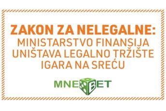 ZAKON ZA NELEGALNE: Ministarstvo finansija uništava legalno tržište igara na sreću