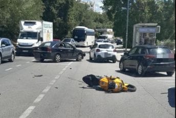 Udes u Sutomoru: Jedna osoba transportovana u barsku bolnicu